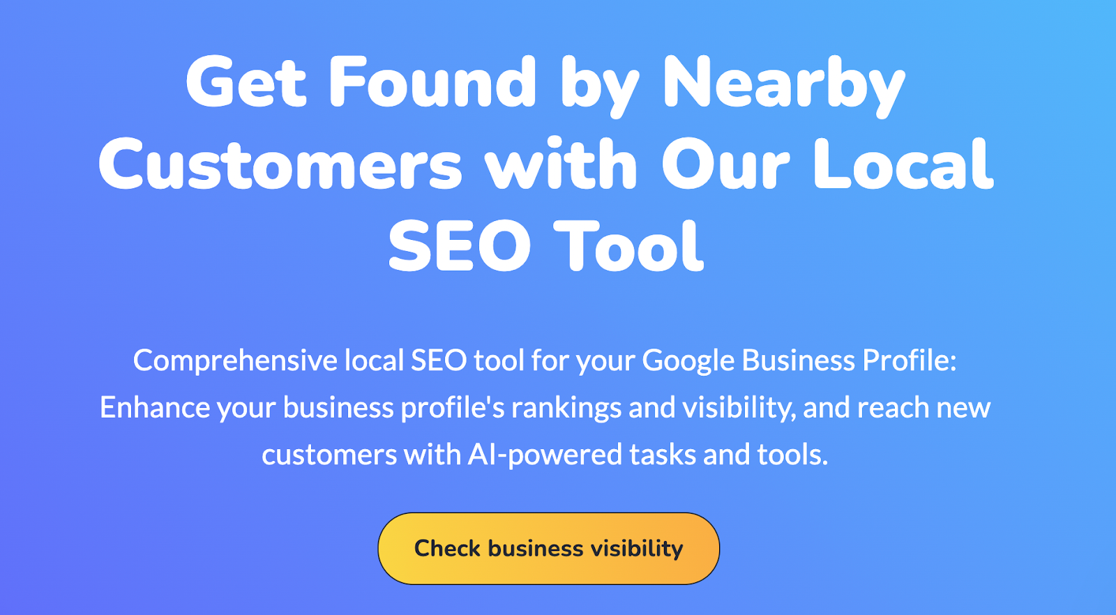 Localo homepage