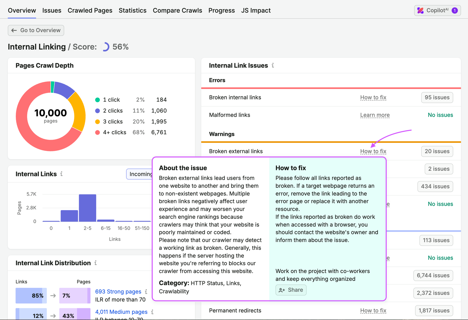 Using Semrush to Find Areas for Improvement on Your Website image 3